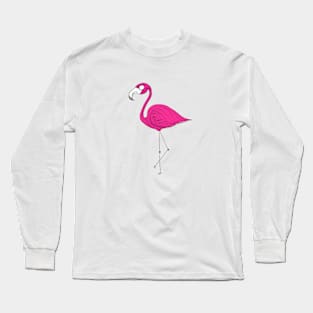 Pink Flamingo Long Sleeve T-Shirt